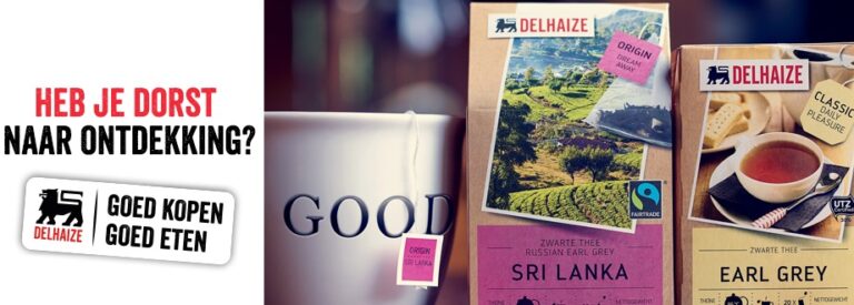 Delhaize Ambassadeurs: Test gratis de Delhaize thee – 14/02/2016