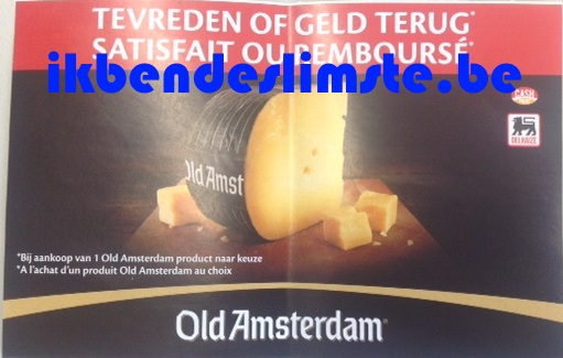 Kaas Old Amsterdam tevreden of terugbetaald – 09/03/2016