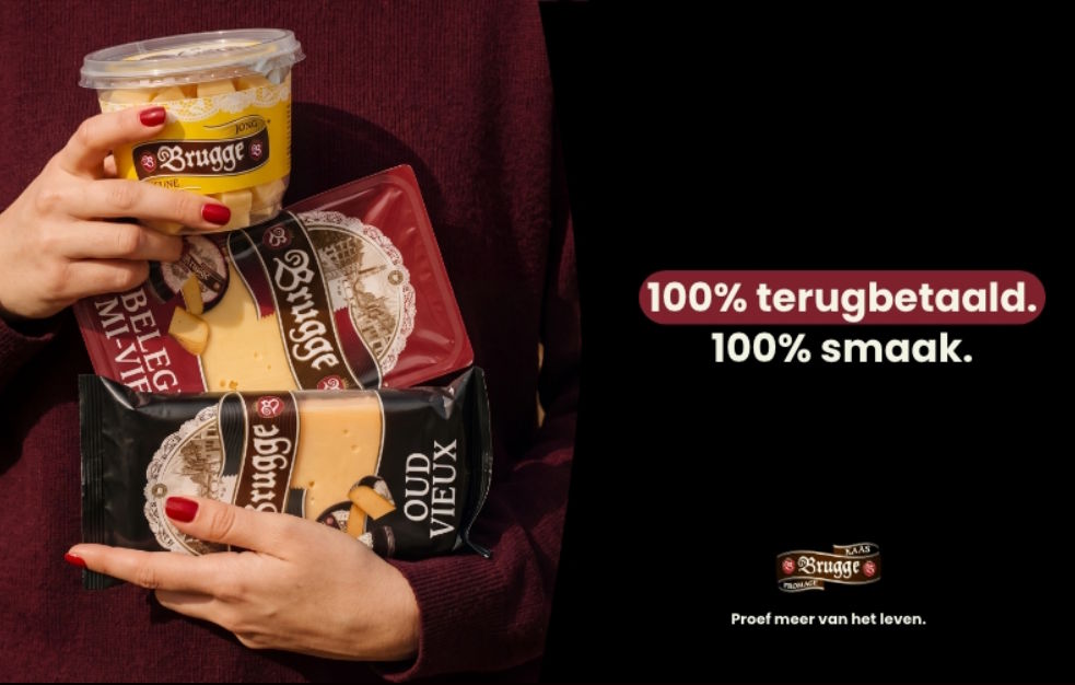 Brugge kaas 100% terugbetaald